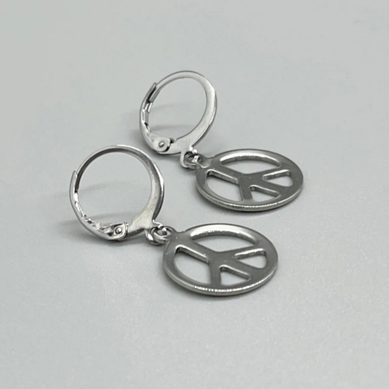 Stainless Steel PEACE SIGN Lev - огляд і ціна Go Ethnic Fashion