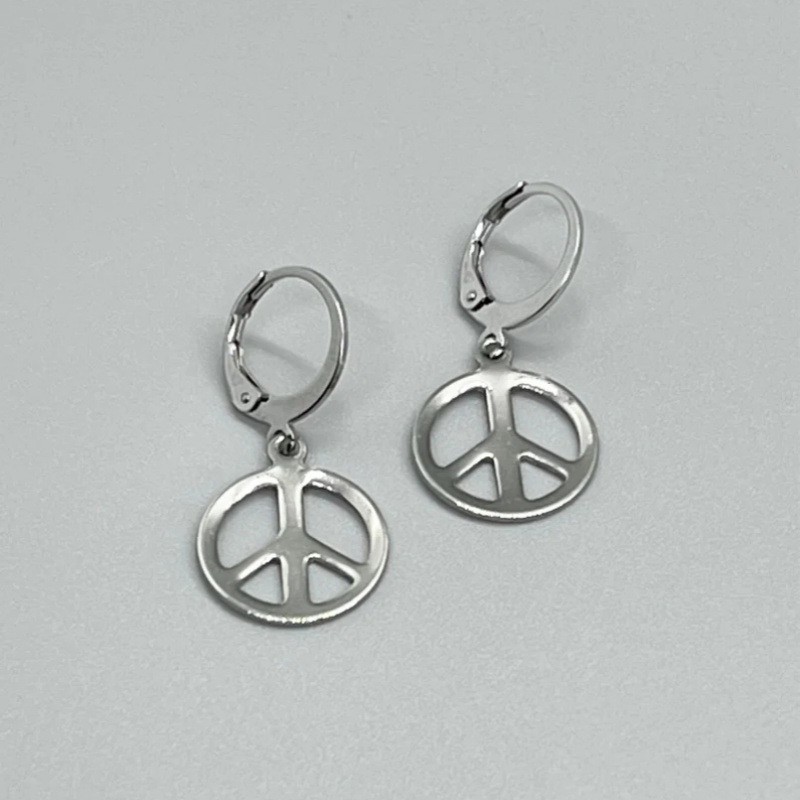 Stainless Steel PEACE SIGN Lev - огляд і ціна Go Ethnic Fashion
