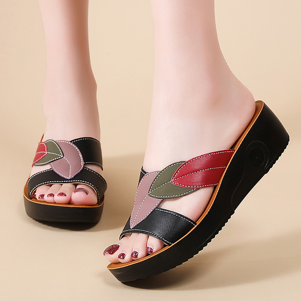 Women's Thick-Soled Wedge Snea - огляд і ціна Ethnic Modern Fashion