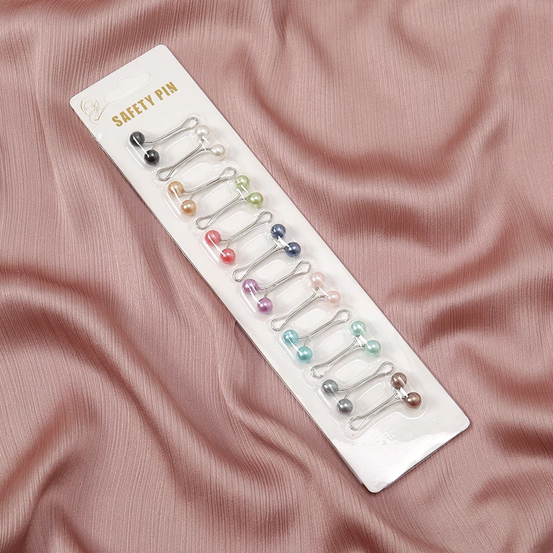 12pcs/Bag Muslim Hijab Pins Sc - огляд і ціна Ethnic Modern Fashion