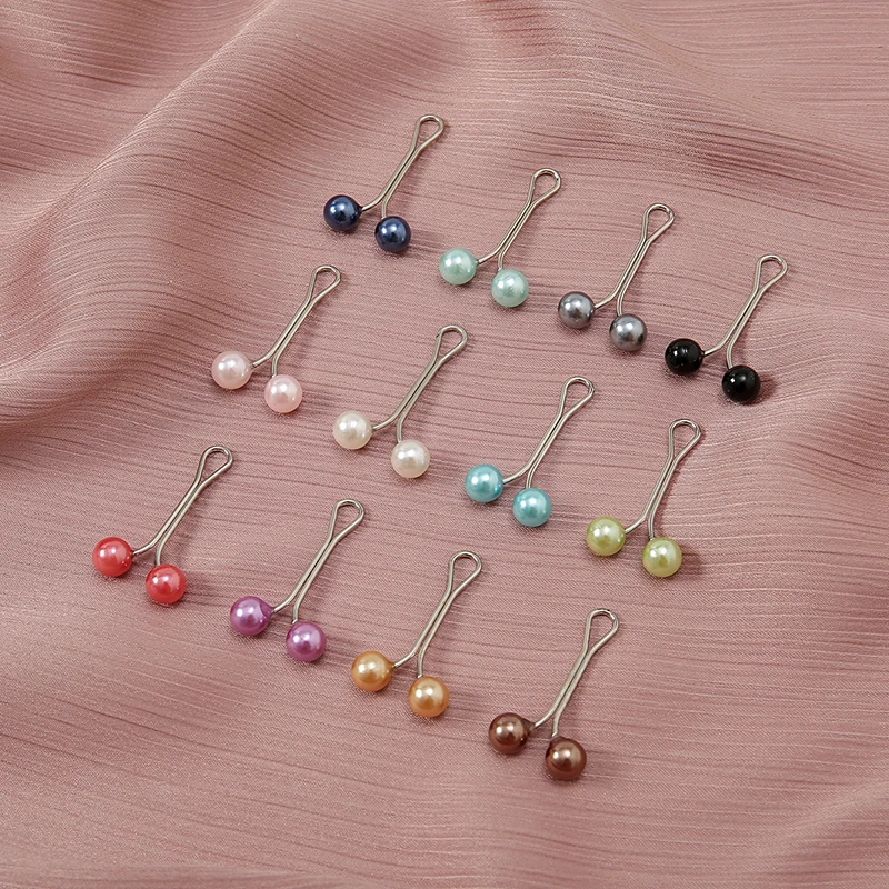 12pcs/Bag Muslim Hijab Pins Sc - огляд і ціна Ethnic Modern Fashion