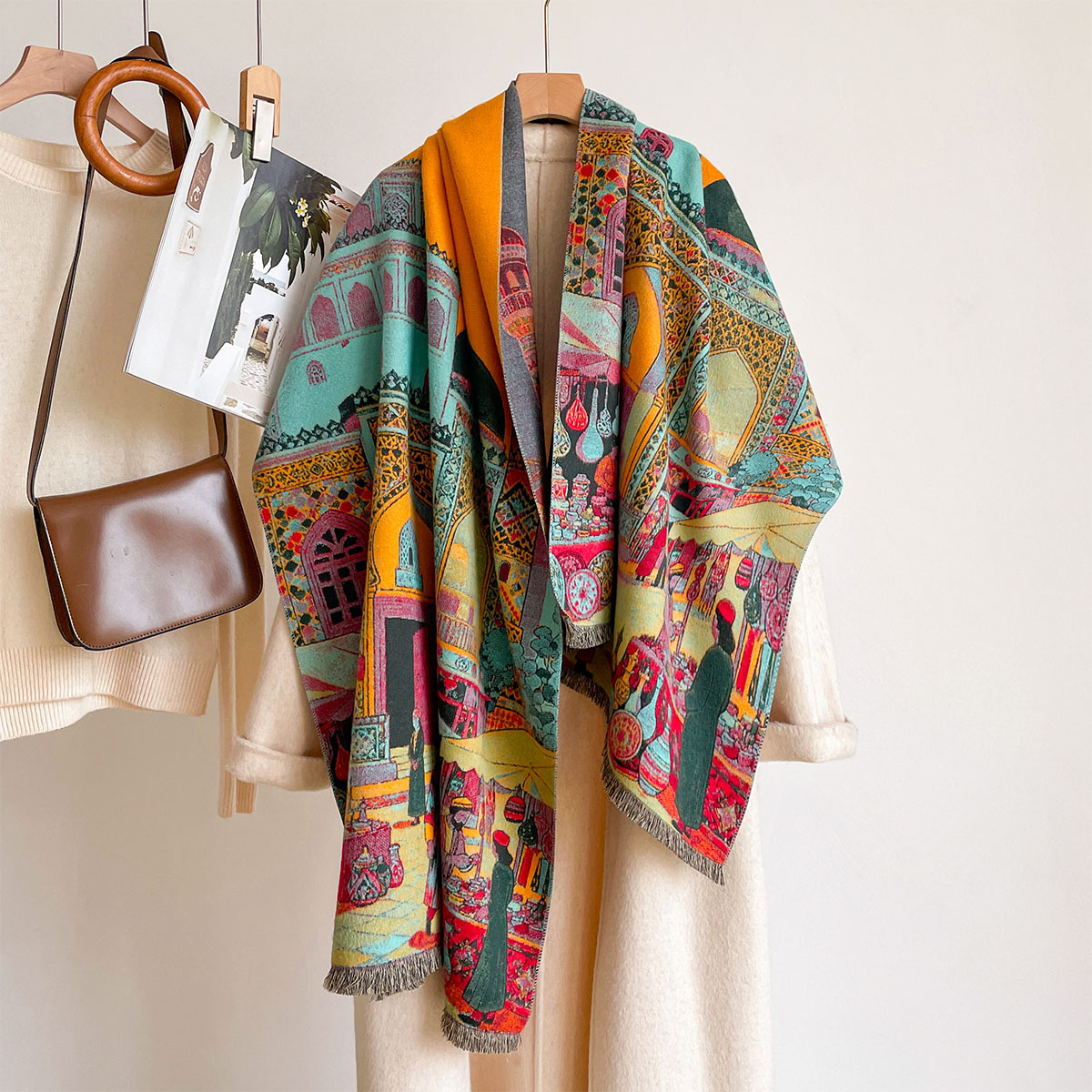 Autumn Winter Women Imitation  - огляд і ціна Go Ethnic Fashion