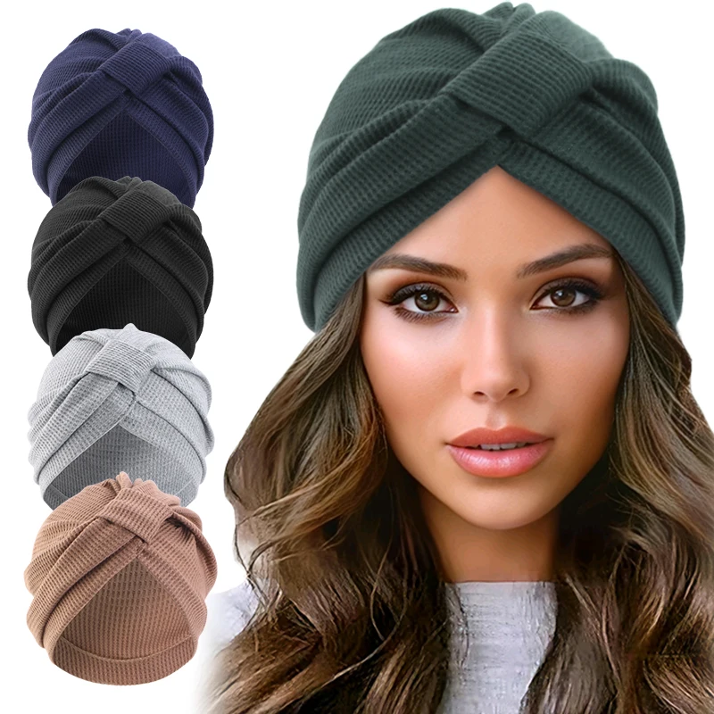 Women's Cotton Waffle Headscar - огляд і ціна Ethnic Fashion India